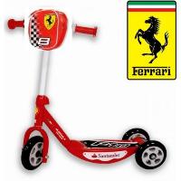 Самокат Scuderia Ferrari F10 с огоньками (3-х колесный)