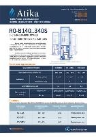 Системы обратного осмоса RO-B140..340S производительностью 150 - 750 л/ч