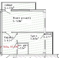 Продам 1-к квартиру от застройщика, Севастополь!