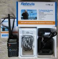 Retevis RT-5R двухдиапазонная радиостанция (рация)