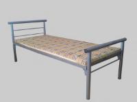 Металлические кровати с ДСП спинками для пансионатов, кровати для гостиниц, кровати для студентов