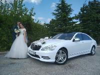 МЕРСЕДЕС W221, S-класс, AMG, LONG, рестайлинг, снежно-белый цвет на свадьбу!