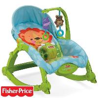 Шезлонг - кресло - качалка с виброблоком и музыкой.Fisher Price 