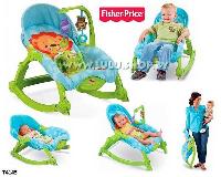 Шезлонг - кресло - качалка с виброблоком и музыкой.Fisher Price 