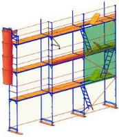 Строительные леса рамного типа (Будмастер)