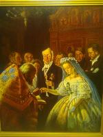 Продаётся картина В.Пукирев "Неравный брак" ,холст,масло,1999г. 