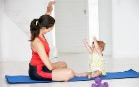 Йога и пилатес для беременных, Тренировки "мама+малыш"