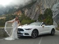 Кабриолет Форд Мустанг на свадьбу, фотосессию! Единственный в Крыму!