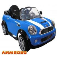 GEOBY (Джоби) w446eq-h203 (Mini Cooper S). Электромобиль. Цвет: голубой.