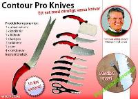 Продам набор ножей Контр Про (Contour Pro Knives)+подставка магнит цена 240гр